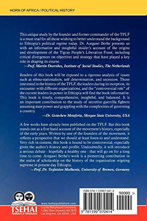 A Political History of the Tigray People's Liberation Front (19751991): Revolt, Ideology, and Mobilisation in Ethiopia,Used