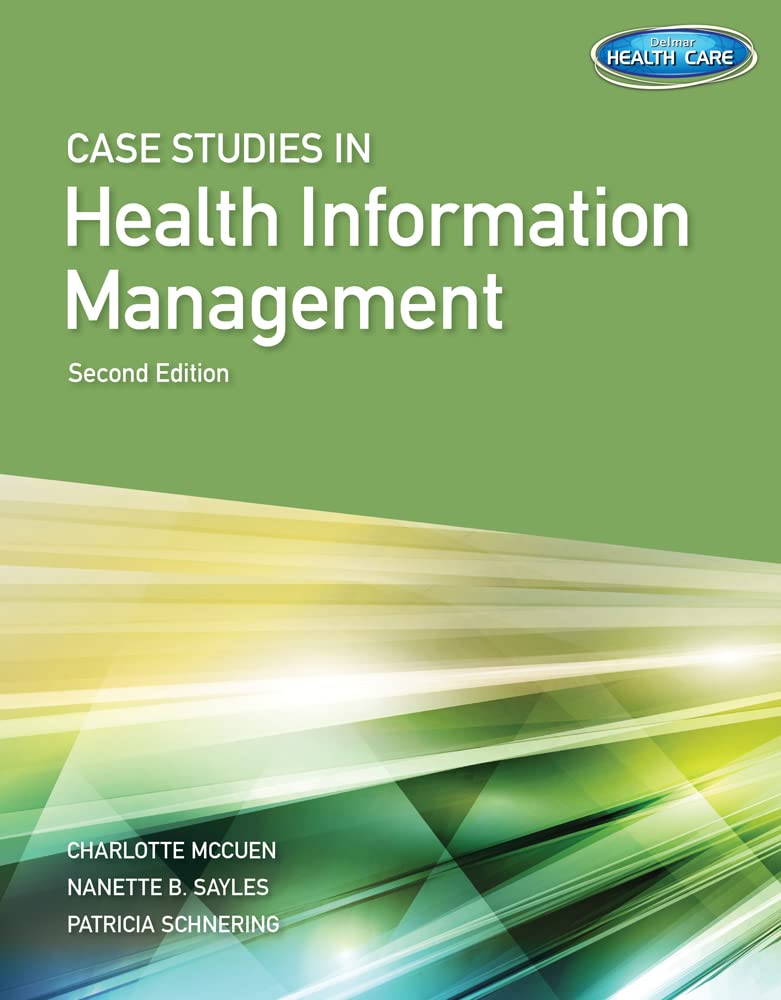 Case Studies in Health Information Management,Used
