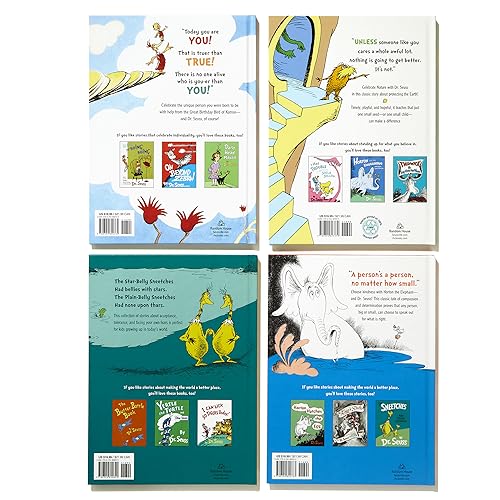 Dr. Seuss s Classic 4Book Boxed Set Collection: Happy Birthday to You!; Horton Hears a Who!; The Lorax; The Sneetches and Other
