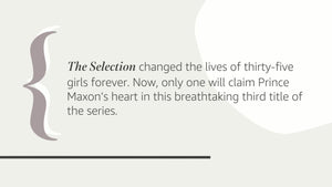 The One (The Selection, 3),New