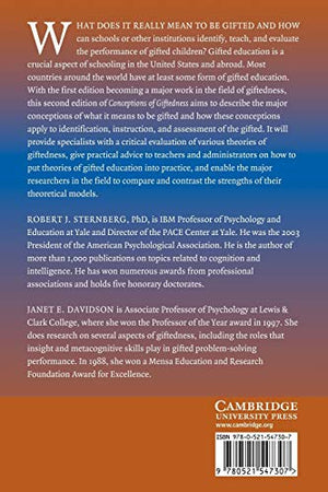 Conceptions of Giftedness,Used