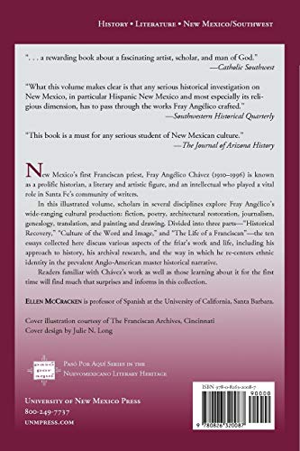 Fray Anglico Chvez: Poet, Priest, and Artist (Pas por Aqu Series on the Nuevomexicano Literary Heritage),Used