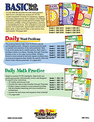 Basic Math Skills, Grade 2,Used