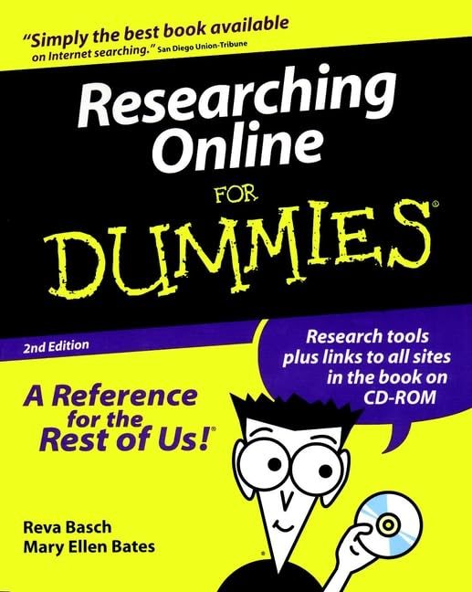 Researching Online For Dummies,New