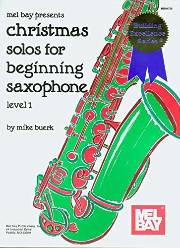 Mel Bay Christmas Solos for Beginning Saxophone,Used