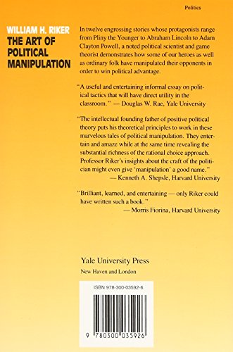The Art Of Political Manipulation-used