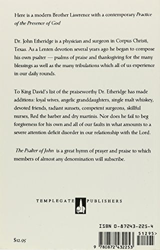 The Psalter Of John,New