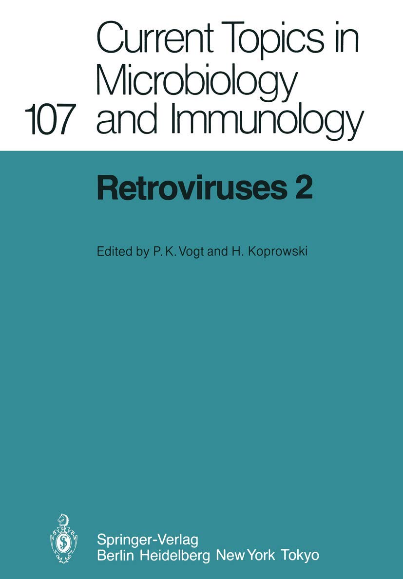 Retroviruses 2 (Current Topics in Microbiology and Immunology),Used