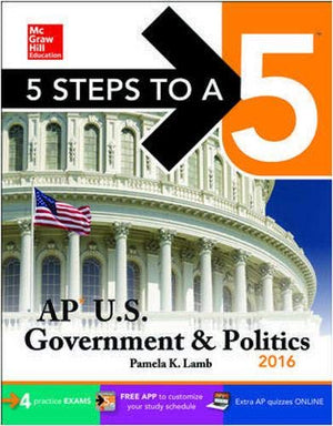 5 Steps to a 5 AP US Government & Politics 2016 (5 Steps to a 5 on the Advanced Placement Examinations Series),Used
