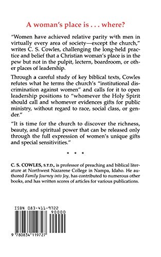 A Woman's Place?: Leadership in the Church,Used