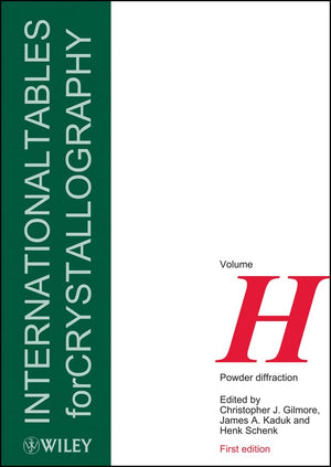 International Tables for Crystallography, Volume H: Powder Diffraction (Iucr Series. International Tables for Crystallography),Used