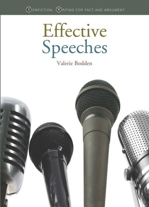 Effective Speeches (Nonfiction: Writing for Fact and Argument (Library)),Used