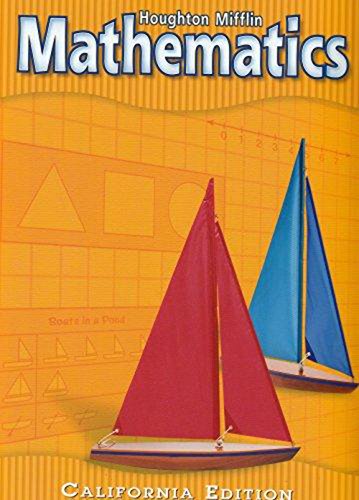 Houghton Mifflin Mathmatics California: Student Edition Level 1 2002,Used