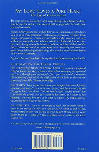 My Lord Loves a Pure Heart: The Yoga of Divine Virtues,Used