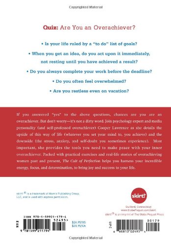 The Cult of Perfection: Making Peace With Your Inner Overachiever,Used