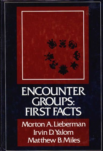 Encounter Groups 1St Facts,Used