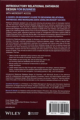 Introductory Relational Database Design for Business, with Microsoft Access,Used
