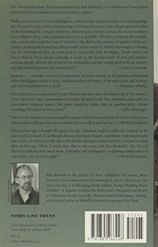 The Pressed Melodeon: Essays on Modern Irish Writing,Used