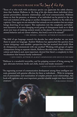 The Song Of The Ape: Understanding The Languages Of Chimpanzees-new