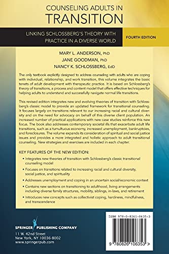 Counseling Adults in Transition, Fourth Edition: Linking Schlossberg's Theory With Practice in a Diverse World,Used