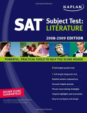 Kaplan SAT Subject Test: Literature, 20082009 Edition,Used
