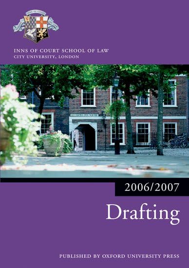 Drafting 200607 (Blackstone Bar Manual),Used
