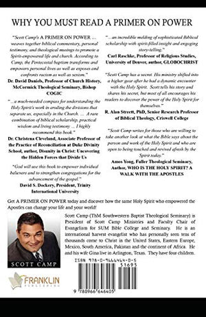 A Primer On Power: Discovering The Dynamic Ministry Of The Holy Spirit