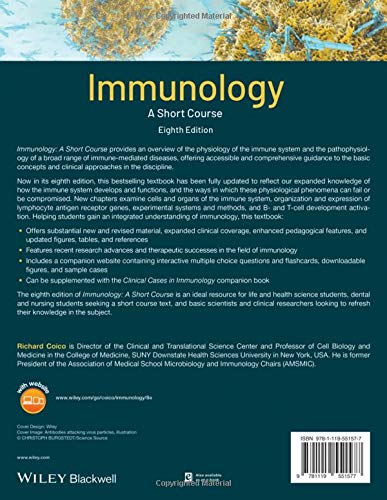 Immunology: A Short Course,Used