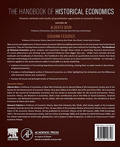 The Handbook of Historical Economics,Used