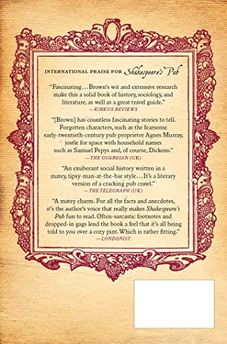 Shakespeare's Pub: A Barstool History of London as Seen Through the Windows of Its Oldest Pub  The George Inn,Used