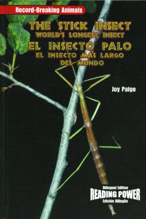 The Stick Insect/El Insecto Palo: World's Longest Insect / El Insecto Mas Largo Del Mundo (Recordbreaking Animals) (Spanish and,Used