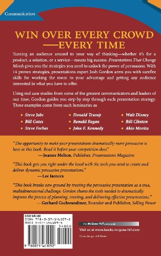 Presentations that Change Minds: Strategies to Persuade, Convince, and Get Results,Used