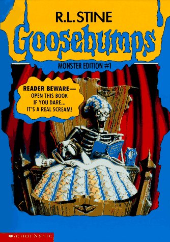Goosebumps Monster Edition 1: Welcome To Dead House, Stay Out Of The Basement, And Say Cheese And Die!-used