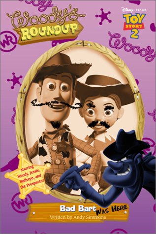 Toy Story 2  Woody'S Roundup Bad Bart Was Here,Used