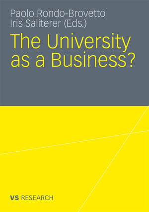 The University As A Business,Used