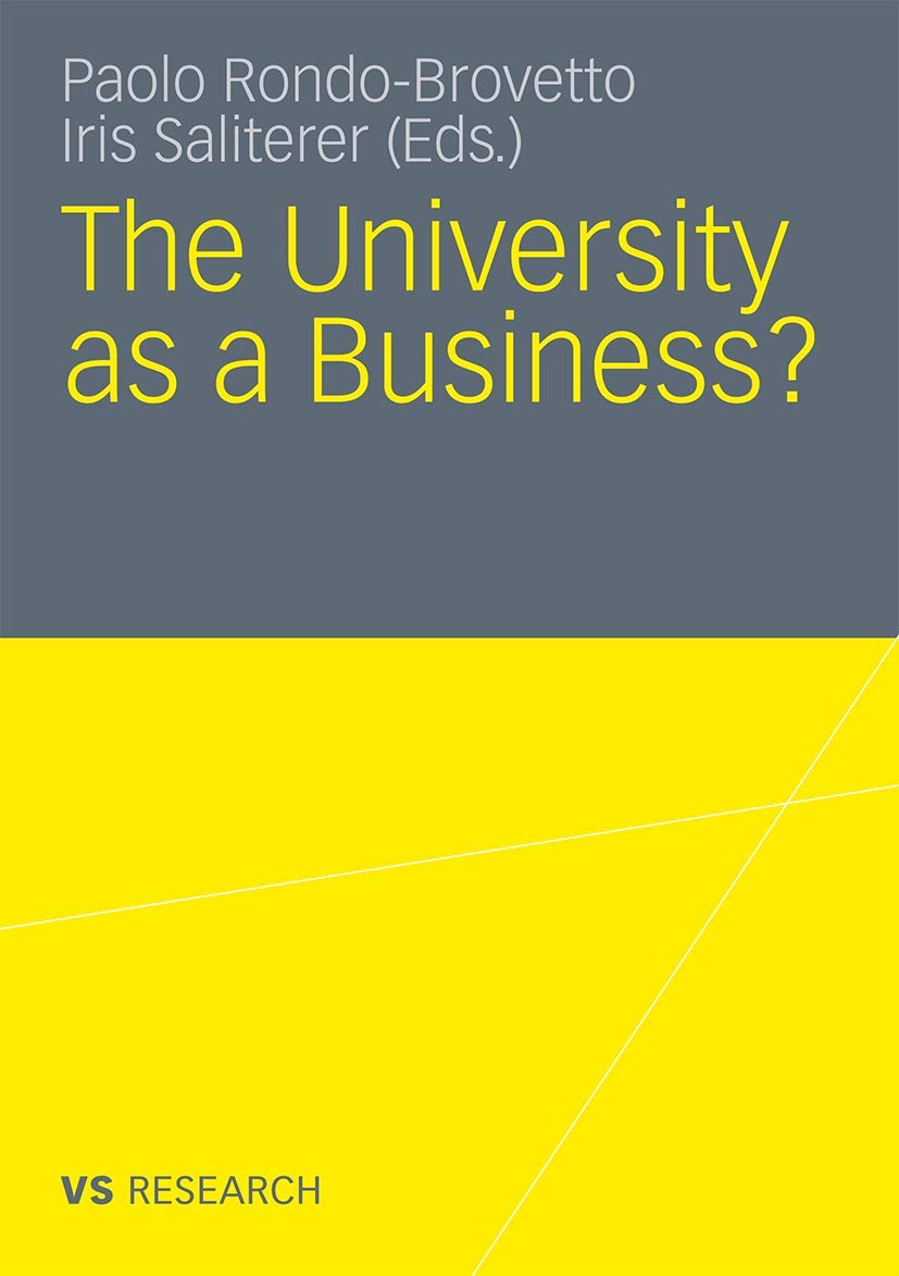 The University As A Business,Used