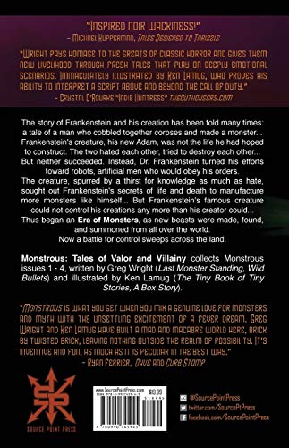 Monstrous: Tales of Valor and Villainy (1),Used