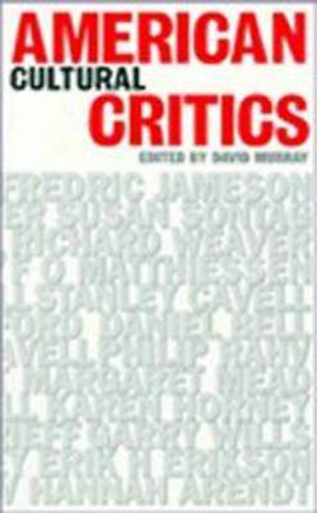 American Cultural Critics (Exeter Studies in American and Commonwealth Arts Spie Procee),Used