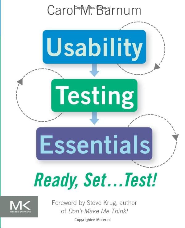 Usability Testing Essentials: Ready, Set...Test!,Used
