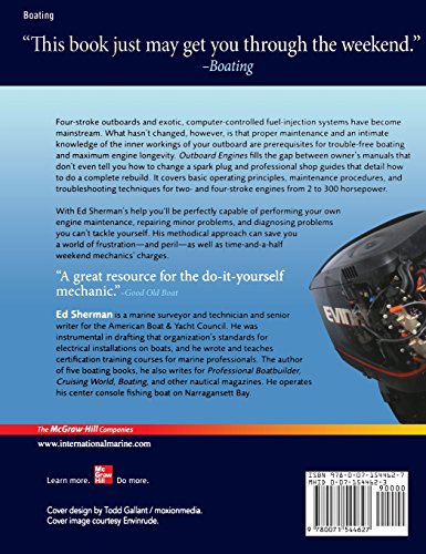 Outboard Engines: Maintenance, Troubleshooting, and Repair, Second Edition: Maintenance, Troubleshooting, and Repair,Used