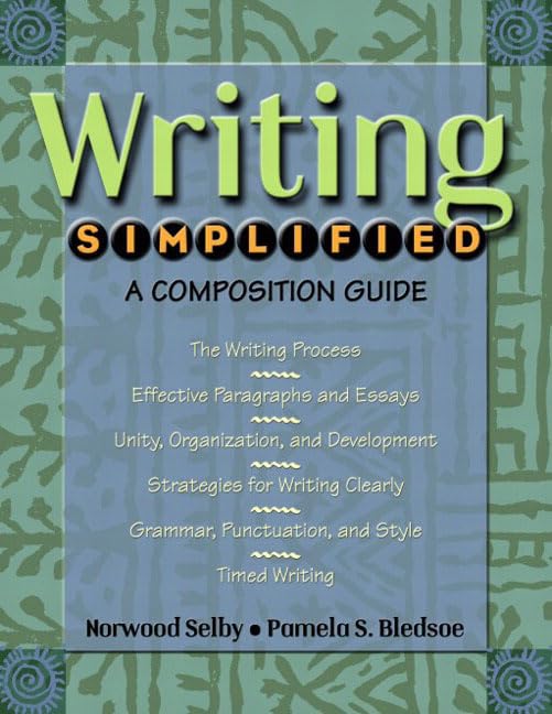 Writing Simplified: A Composition Guide,Used