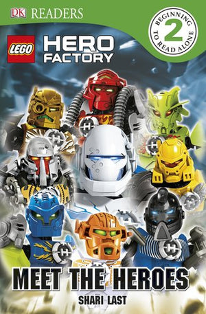 Dk Readers L2: Lego Hero Factory: Meet The Heroes,New