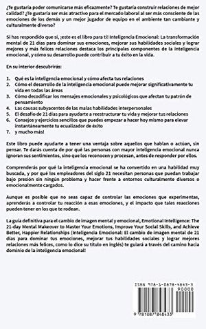 Inteligencia Emocional: La transformacin mental de 21 das para dominar sus emociones, mejorar sus habilidades sociales y log,Used