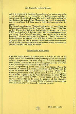 Libert pour les radios africaines: Freedom for African Radios,Used