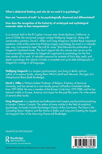 Dialectics & Analytical Psychology: The El Capitan Canyon Seminar,Used