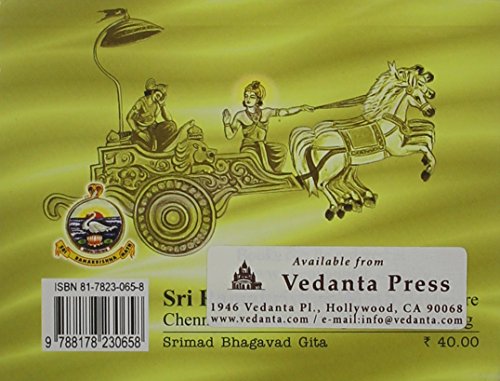 Srimad Bhagavad Gita, Viresh...pocket edition,Used