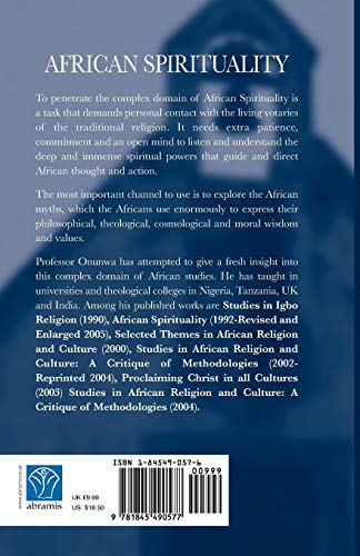 African Spirituality,Used