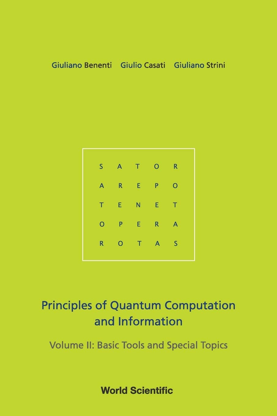 Principles Of Quantum Computation And Information  Volume Ii: Basic Tools And Special Topics,Used