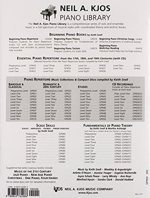 GP600  Piano Repertoire: Baroque & Classical Preparatory Level,New