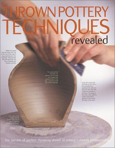 Thrown Pottery Techniques Revealed: The Secrets of Perfect Throwing Shown in Unique Cutaway Photography,Used